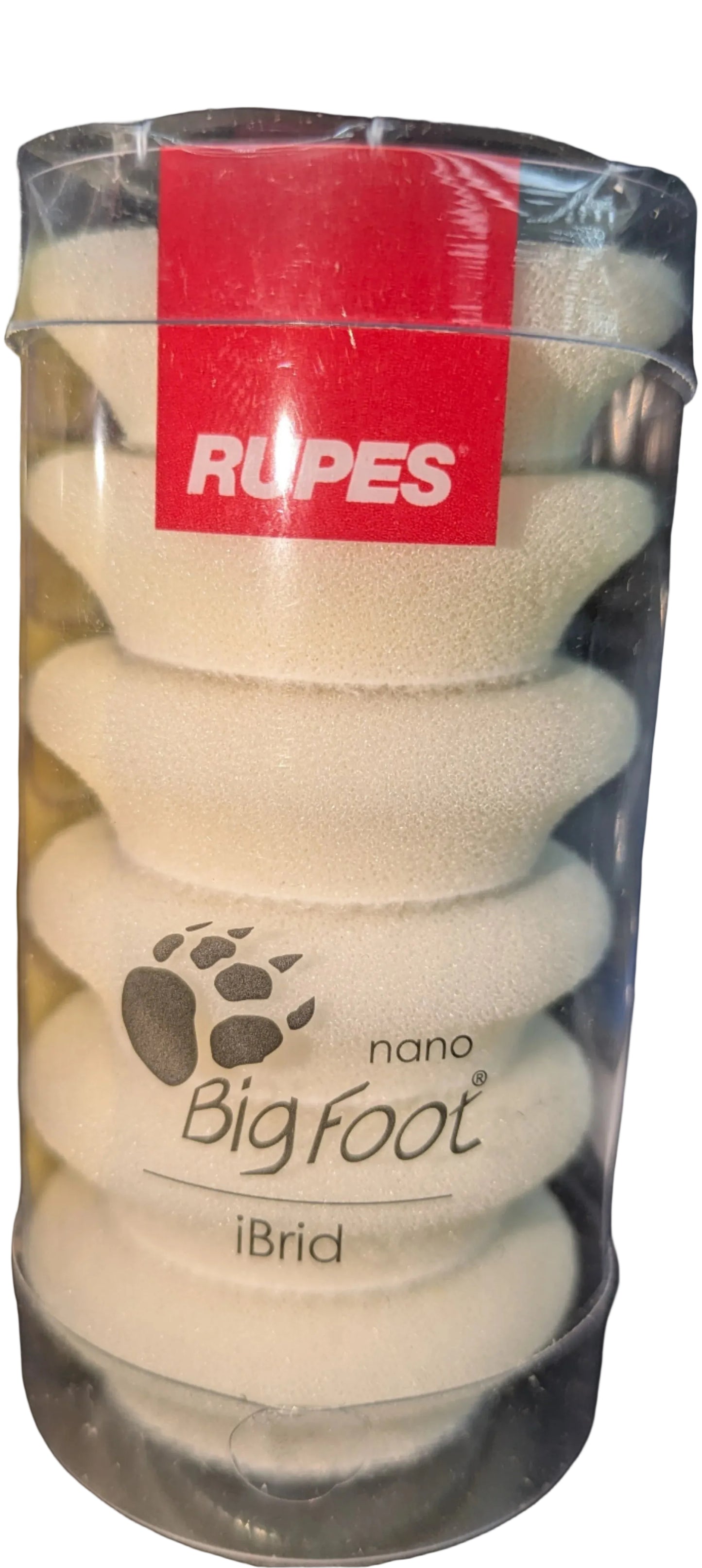 IBrid Nano Ultra Fine White Foam Pad 1" 6/pack