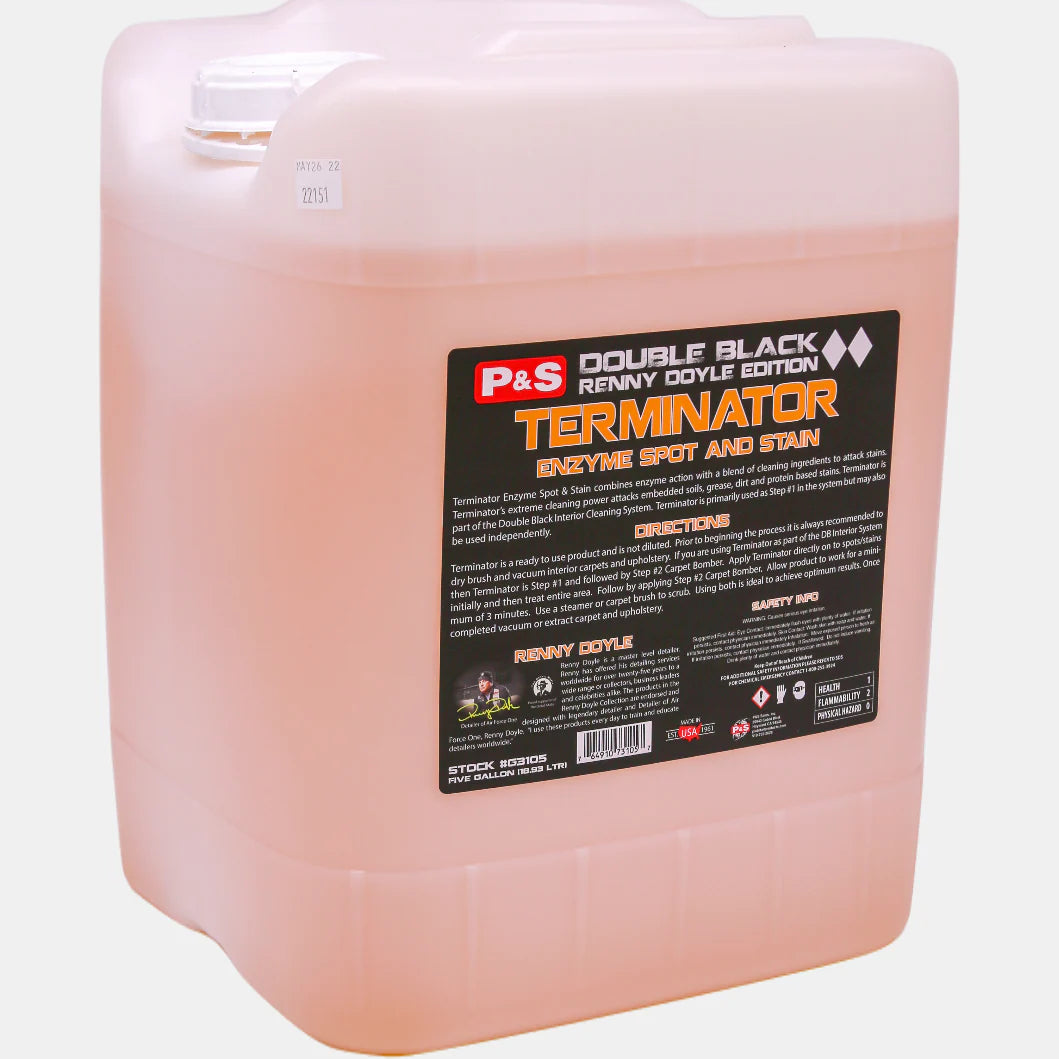 Terminator Enzyme Spot & Stain Remover 5 Gallon - Not Available for Shipping