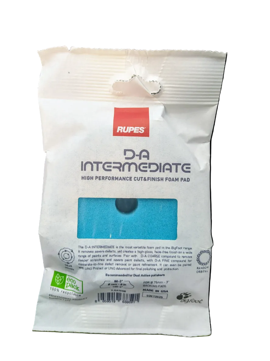 DA Intermediate foam pad 3"