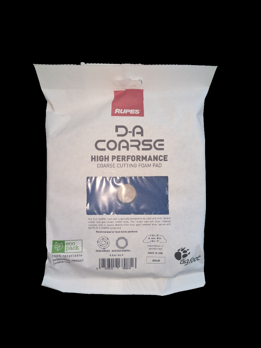 DA Coarse Cutting Foam Pad 6"