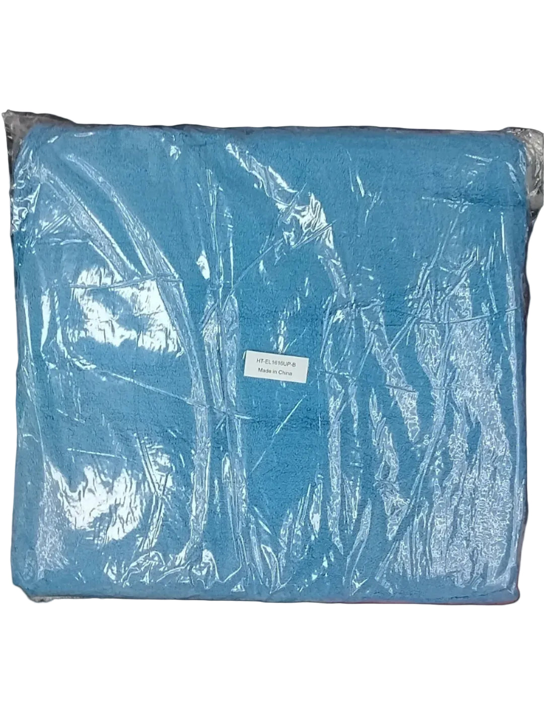 Edgeless Ultra Plush Towels 450gsm Blue - 16" x 16" - 12/bag
