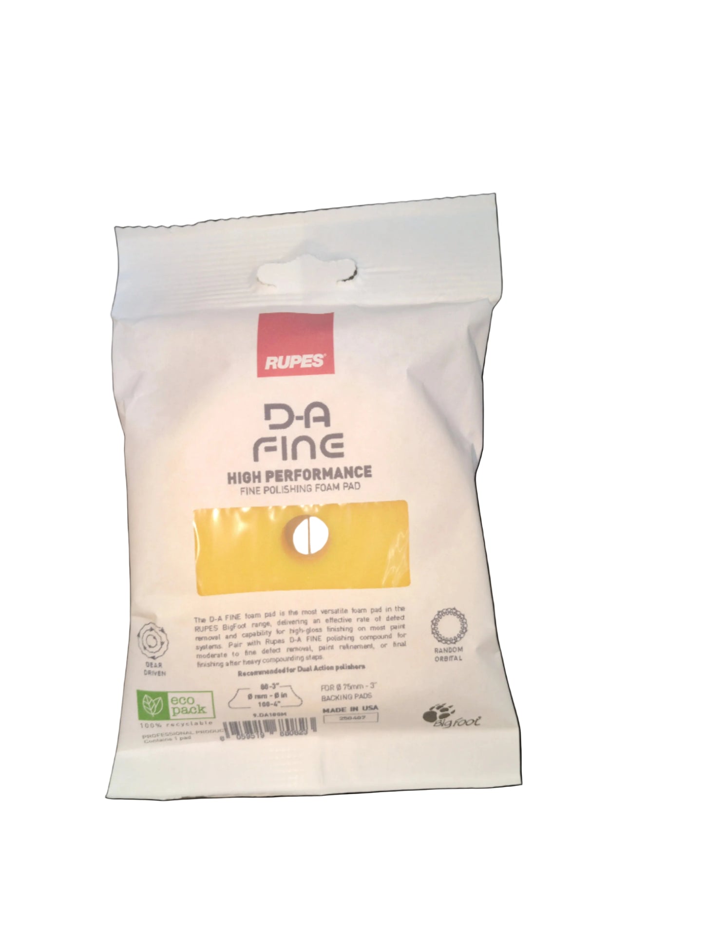 DA Fine Polishing Foam Pad 3"
