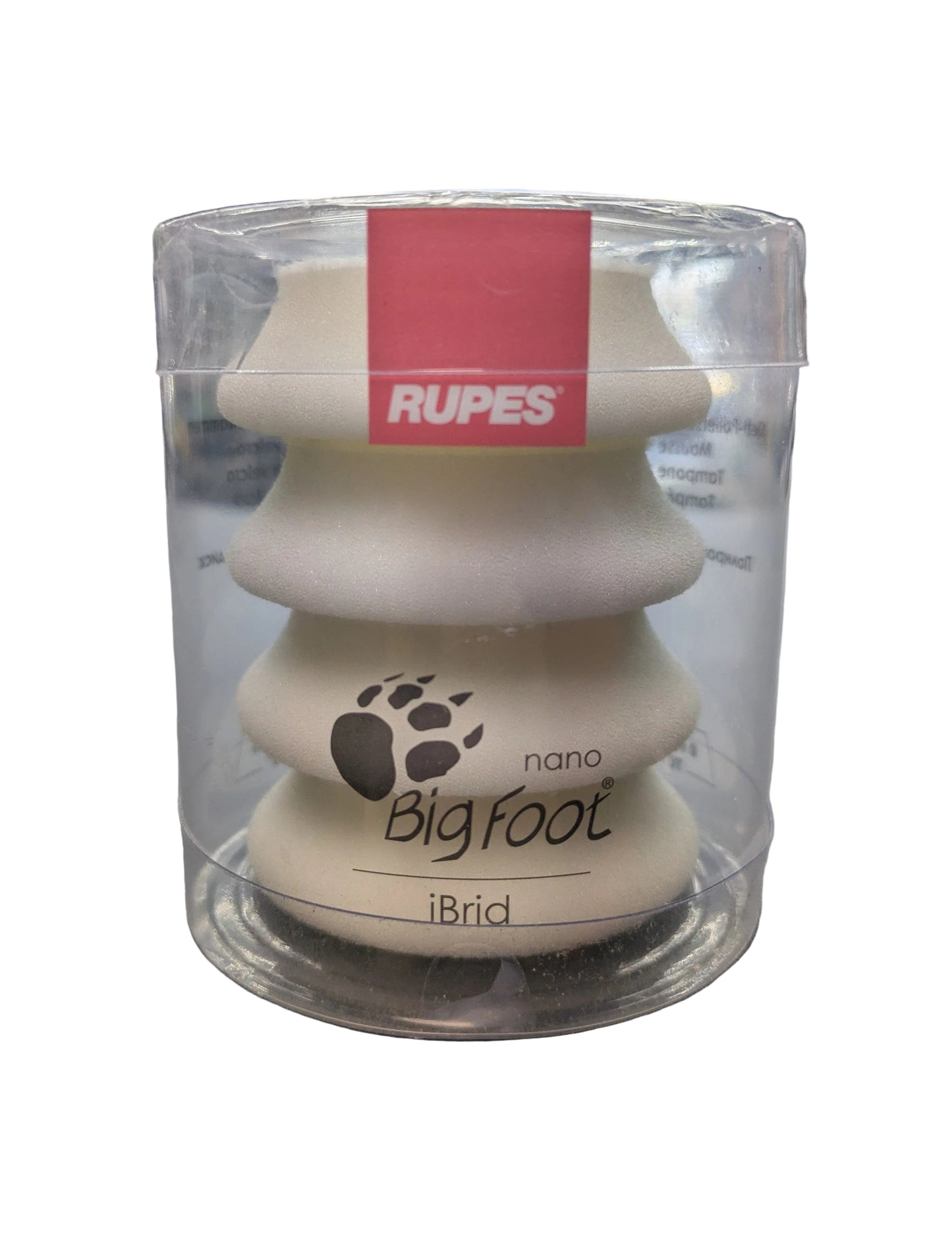 IBrid Nano Ultra Fine White Foam Pad 2" 4 /Pack