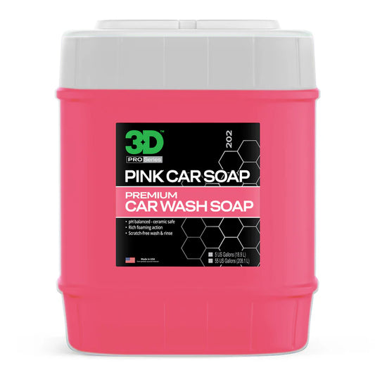 Pink Car Soap 5 Gallon - Not Available for Shipping