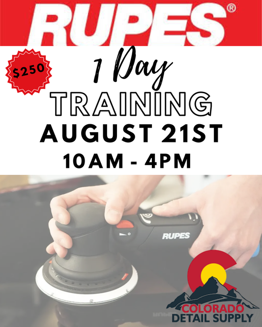 August 21st - Rupes Training Class - 1 Day - SPANISH CLASS