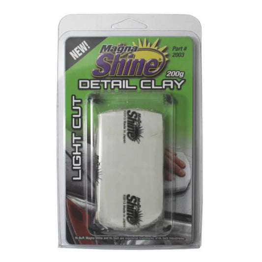Magna Shine 200g White Clay Bar - Light Cut Clamshell