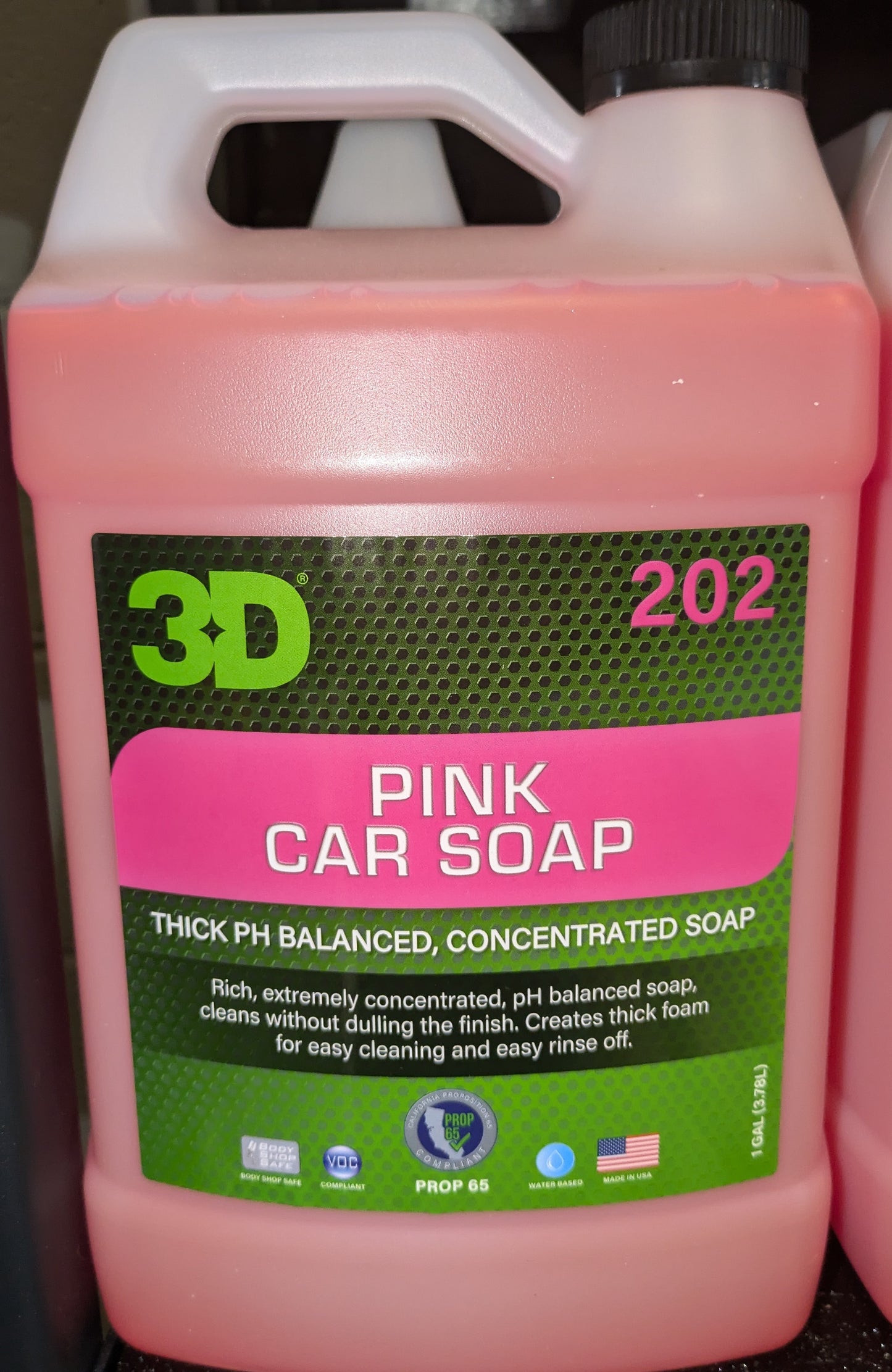 Pink Car Soap 1 G