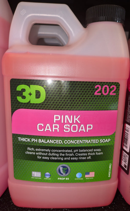 Pink Car Soap 64oz