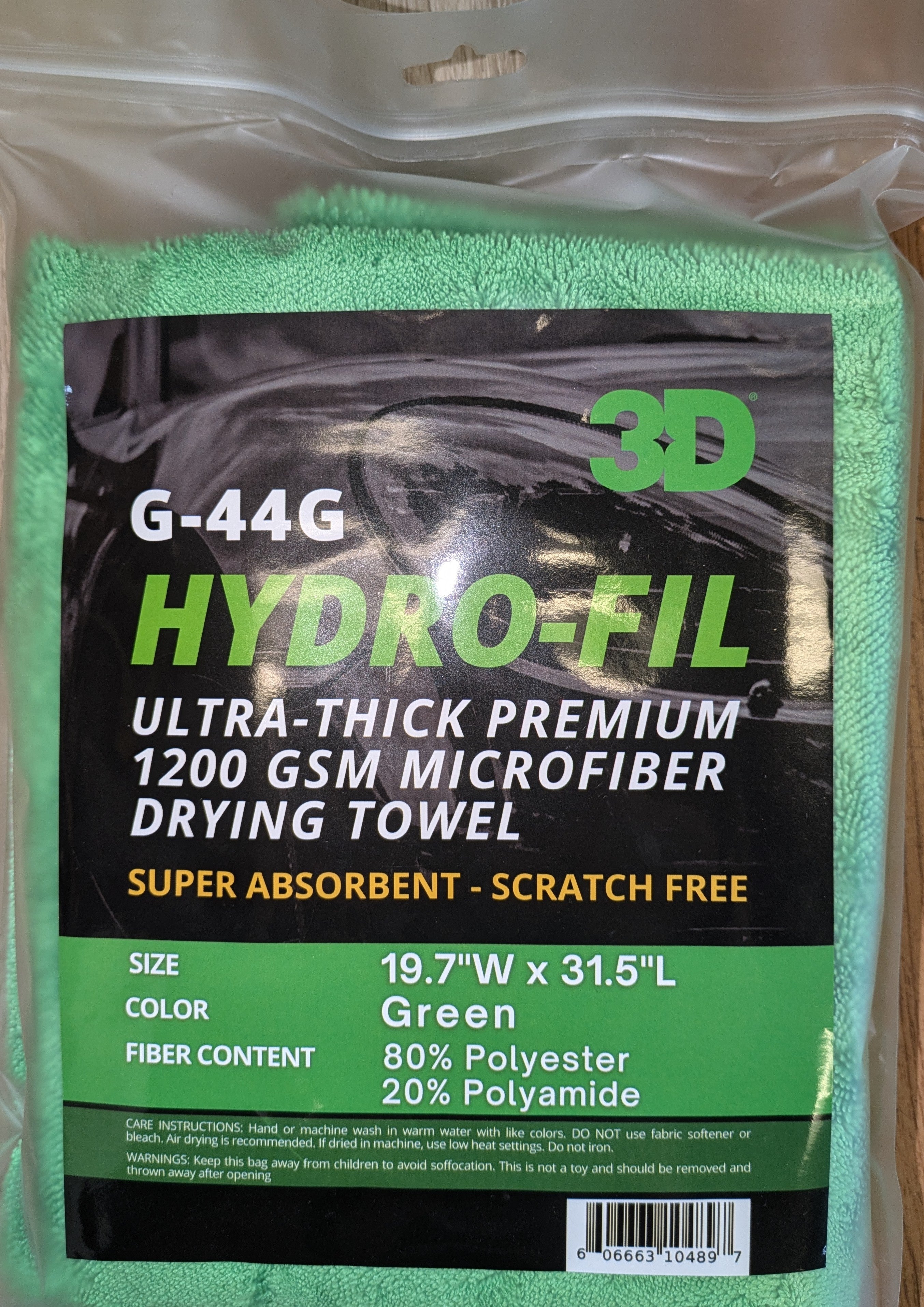 Hydro-Fil MF Drying Towel 1200 GSM – Colorado Detail Supply Store