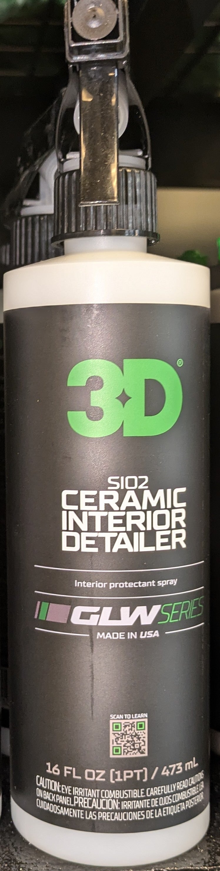 SiO2 CERAMIC INTERIOR DETAILER 16oz