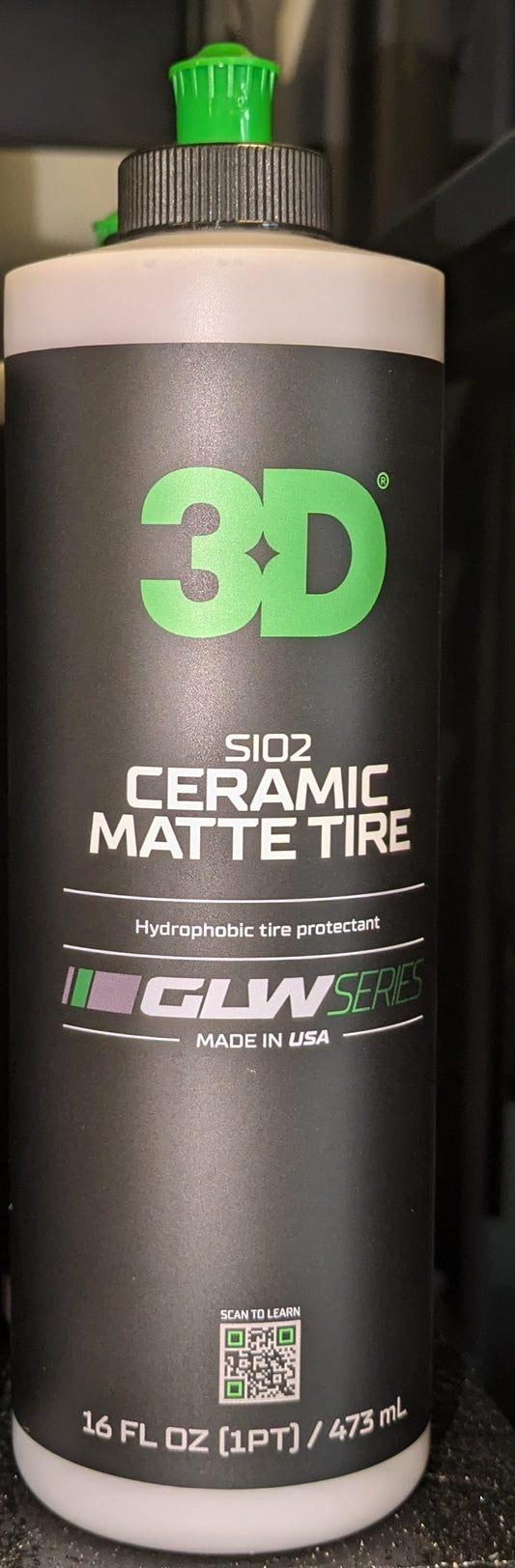 SIO2 CERAMIC MATTE TIRE 16oz