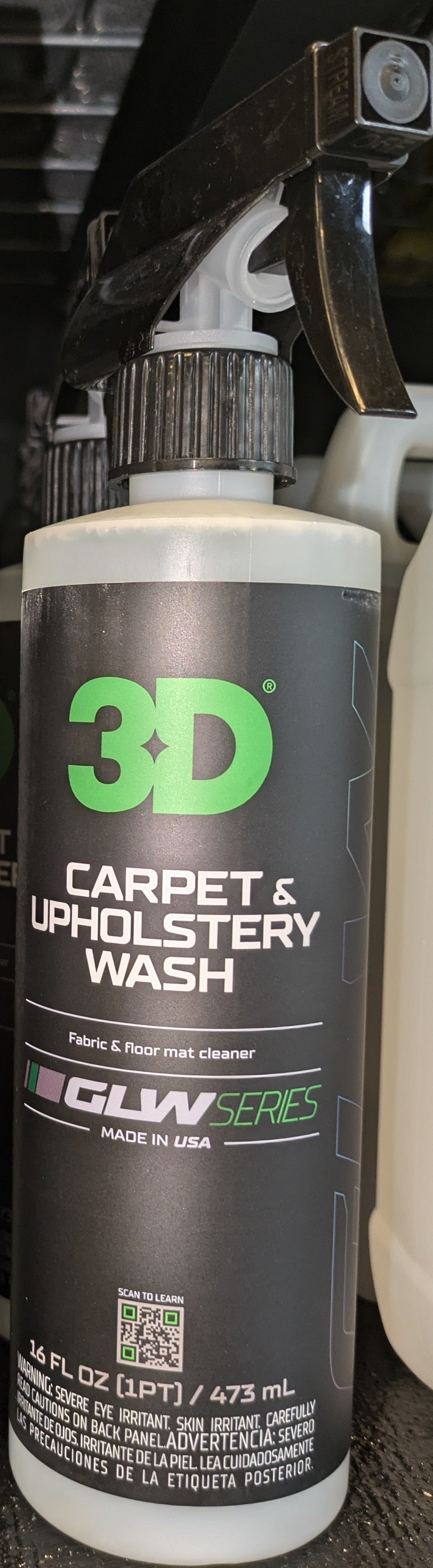 CARPET & UPHOLSTERY WASH 16oz