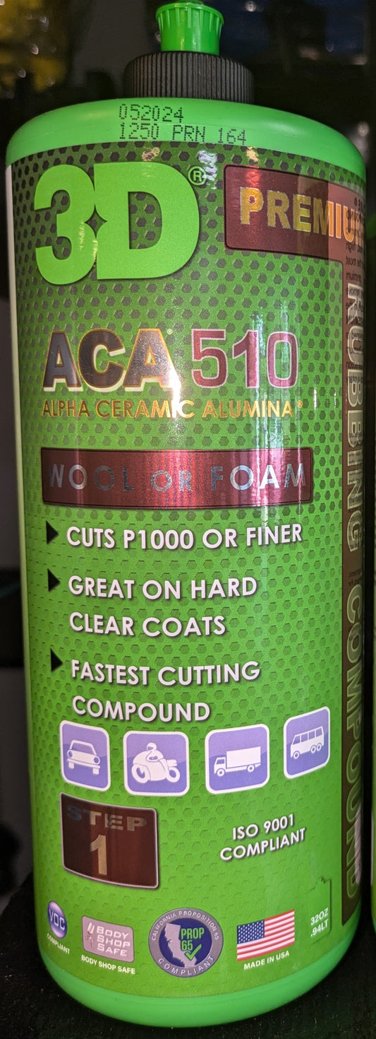 ACA 510 Rubbing Compound 32oz