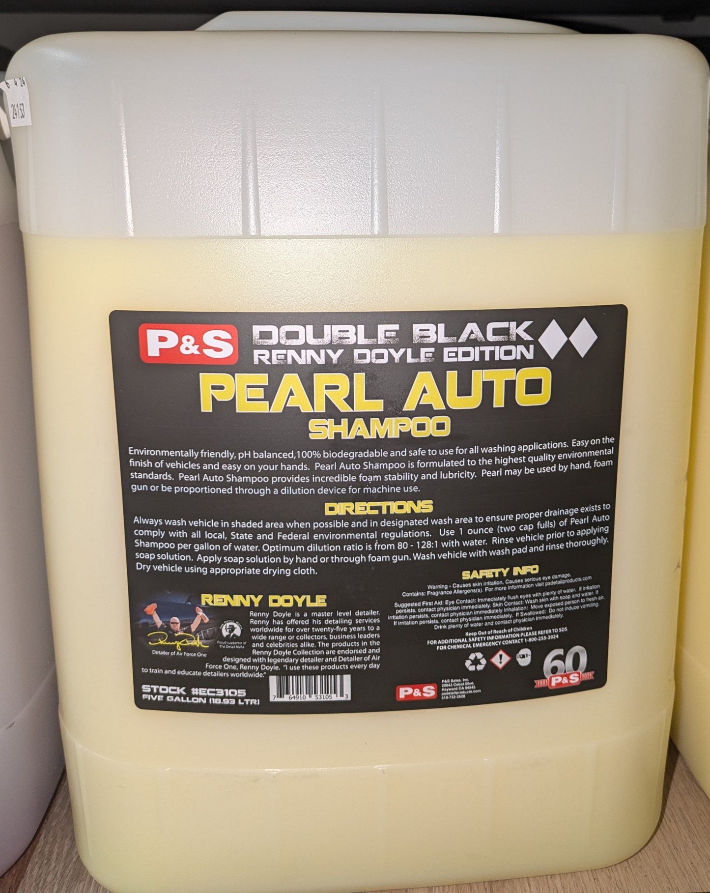 Pearl Auto Shampoo 5 Gal