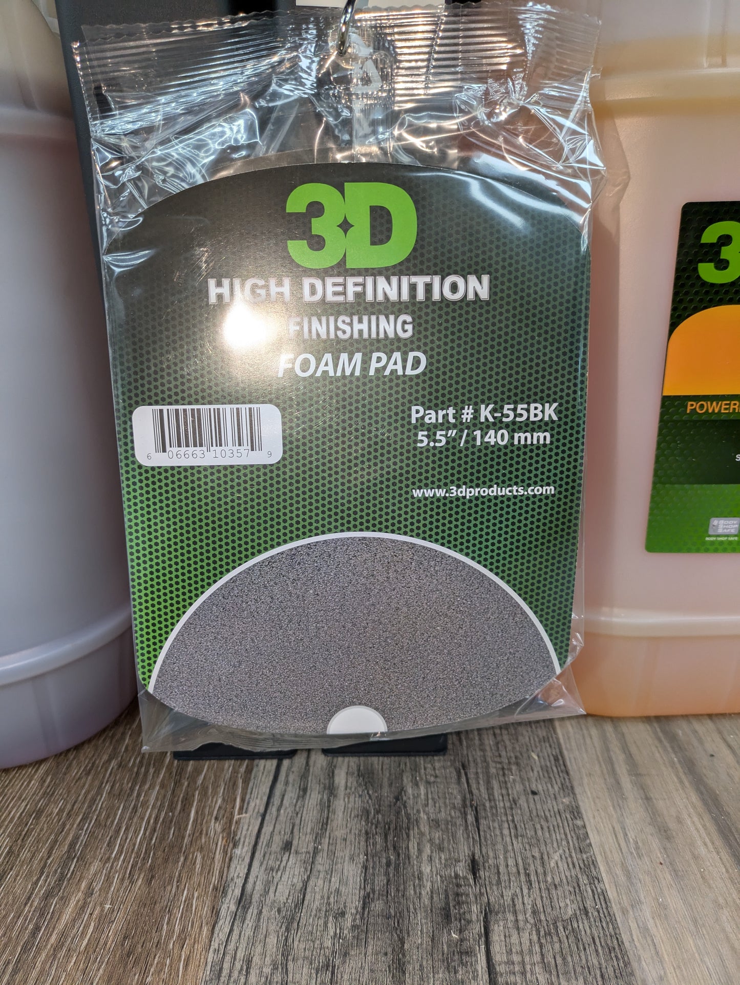 High Definition Finishing Foam Pad 5.5" Black