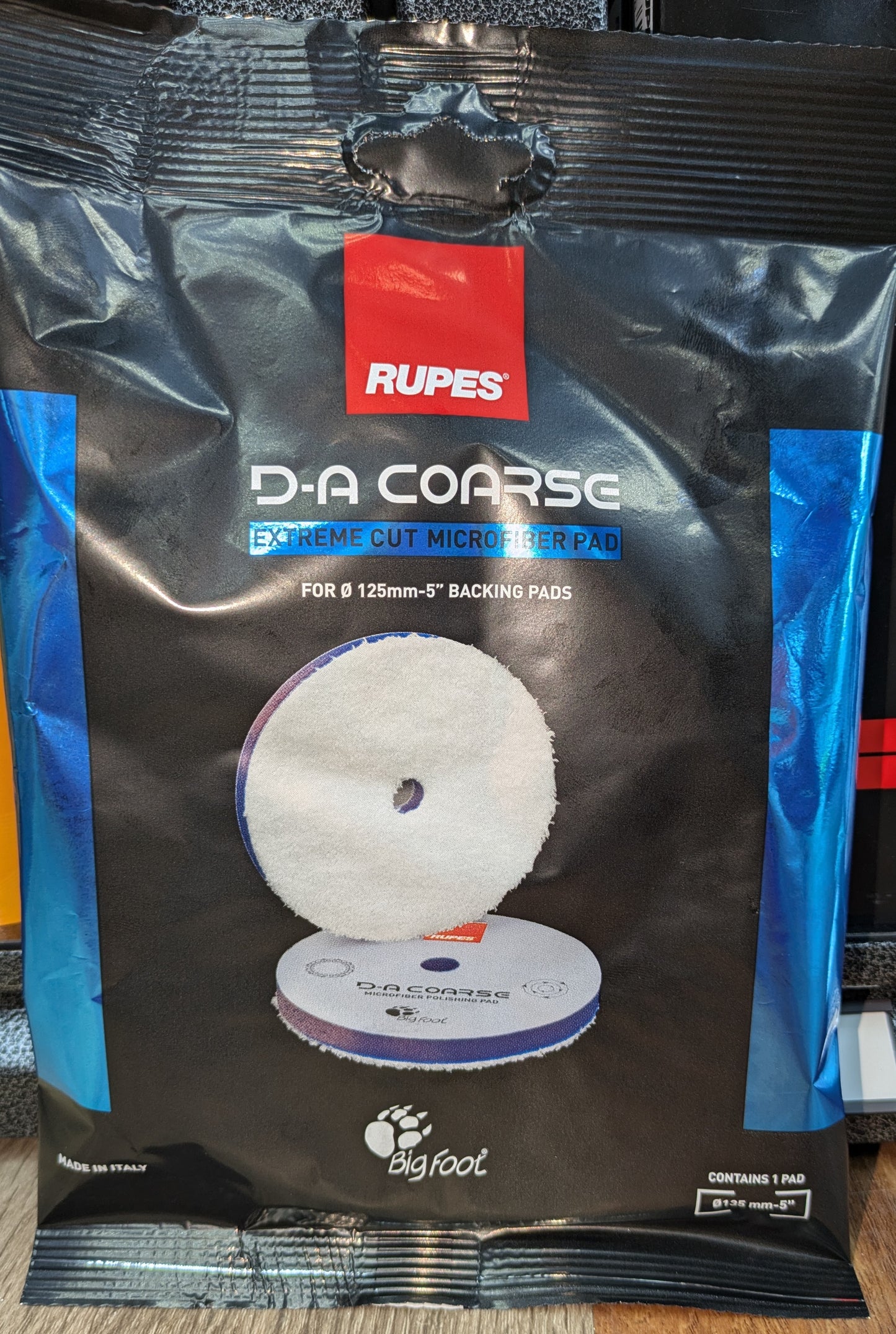 DA Coarse Extreme Cut Microfiber Pad 5"