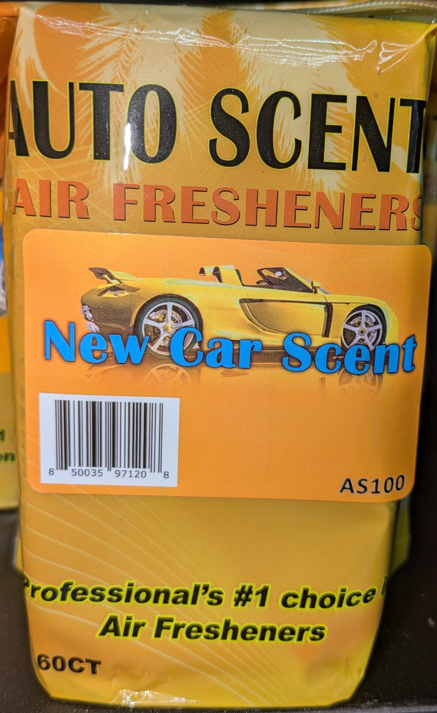 NEW CAR SCENT 60ct