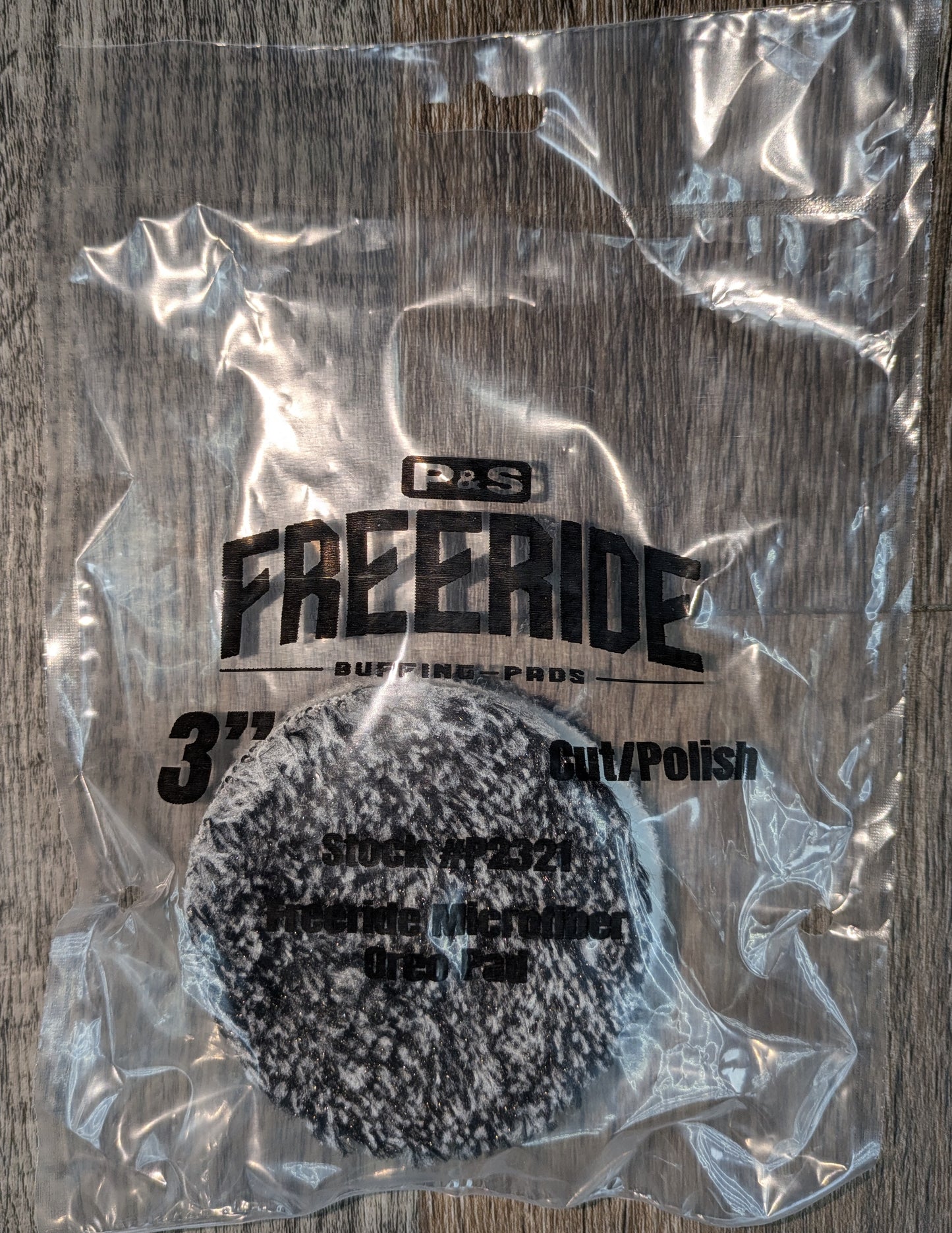 DB Freeride Micro Fiber Pad - OREO Cut/Pol 3"pad - 2 Pack