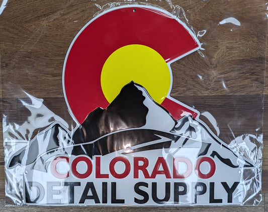 CO Detail Supply Metal Wall Sign