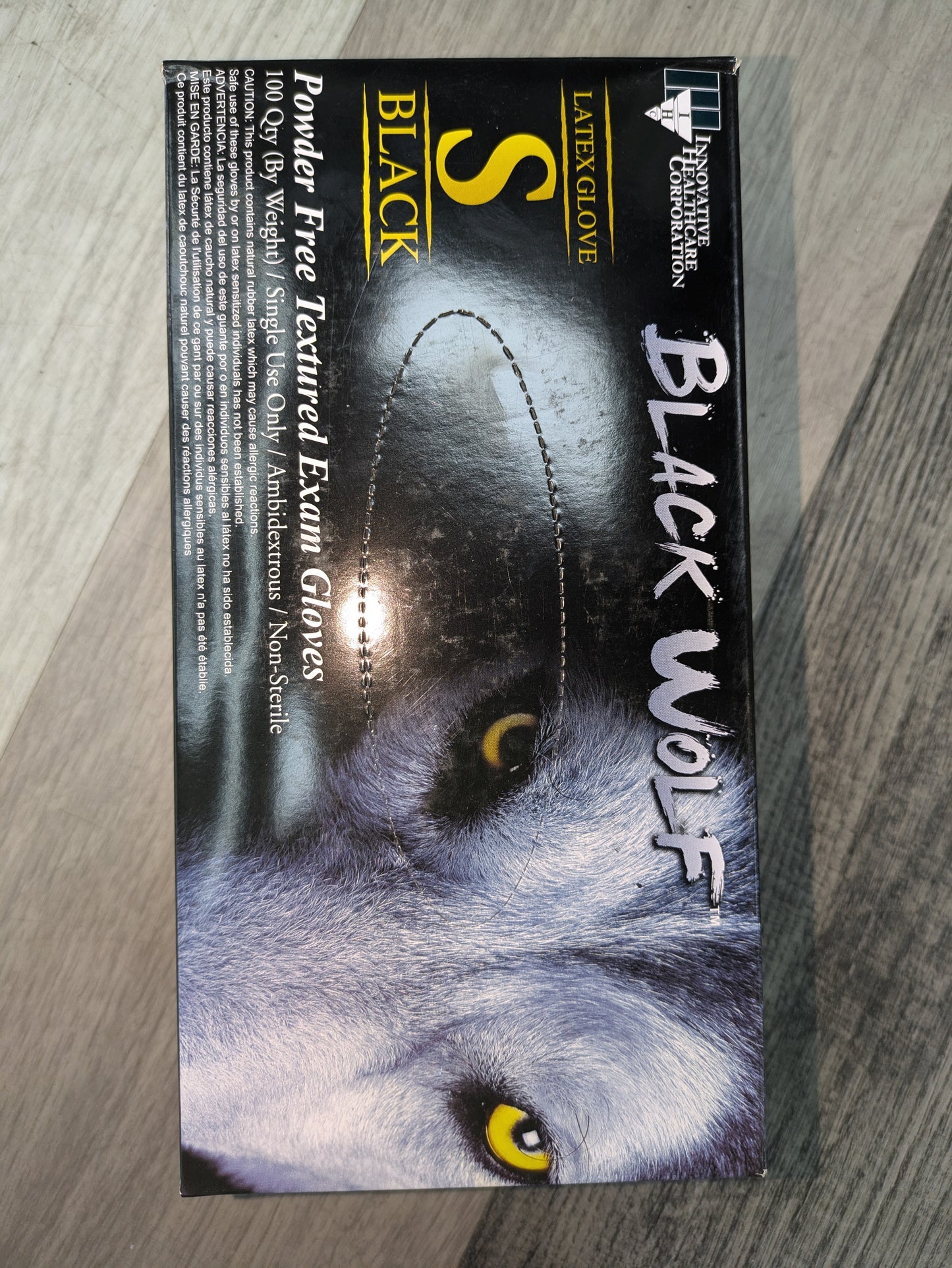 Black Wolf S Gloves 100/box