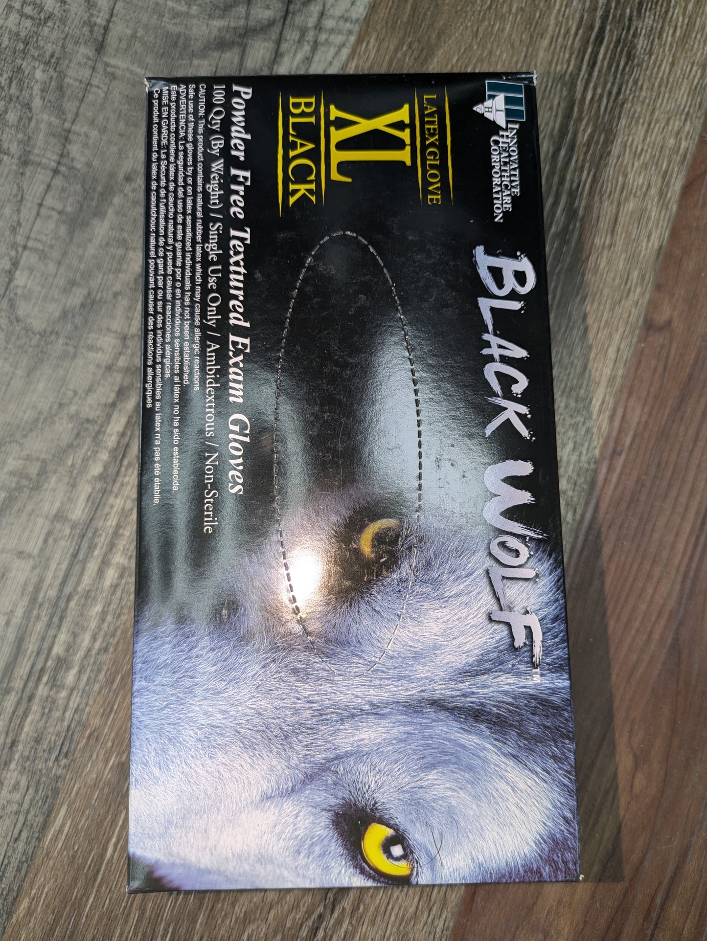 Black Wolf XL Gloves 100/box