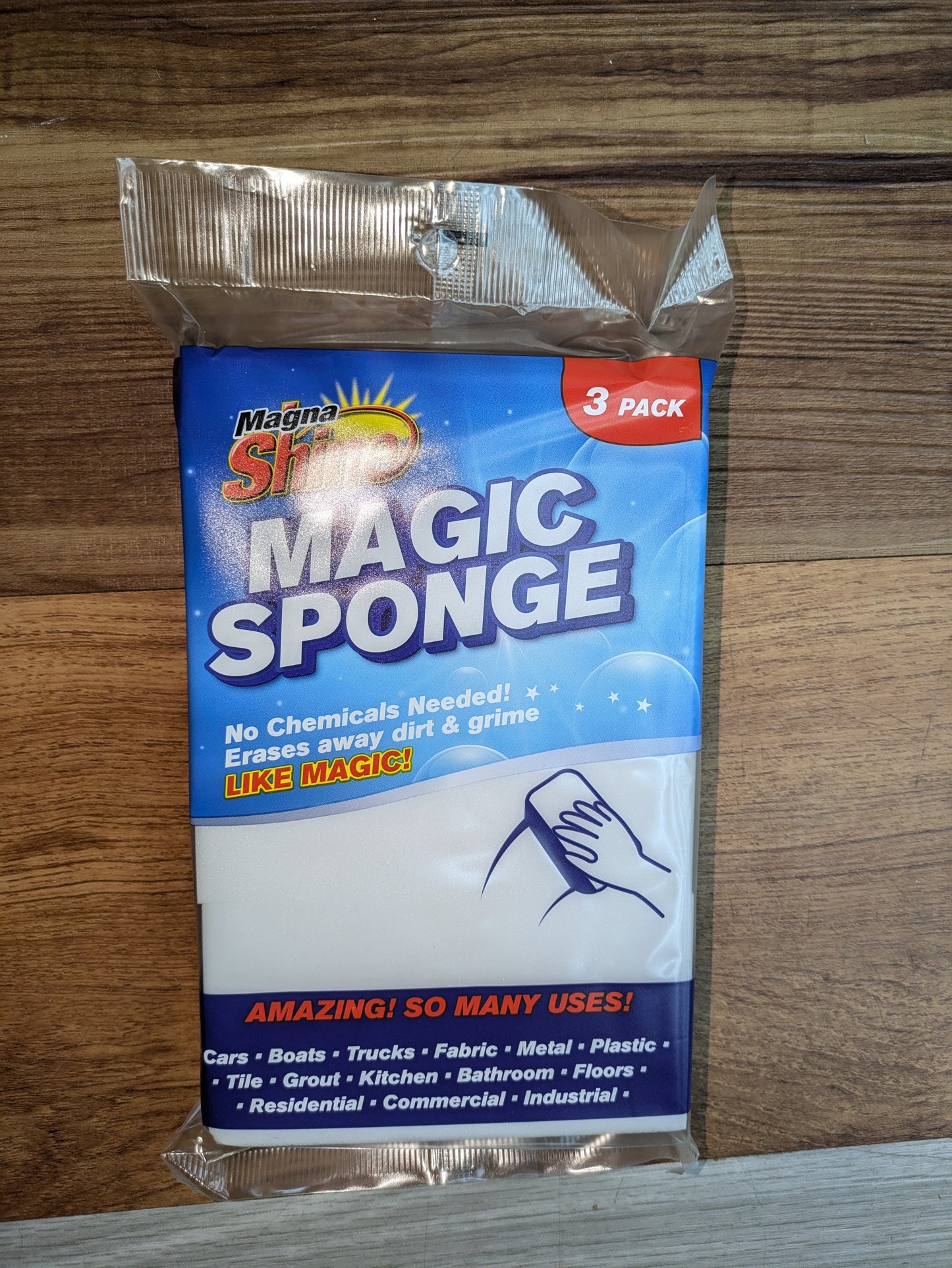 Magna Shine Magic Sponge - 3 Pack