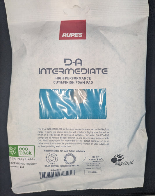 DA Intermediate Cut & Finish Foam Pad 5"