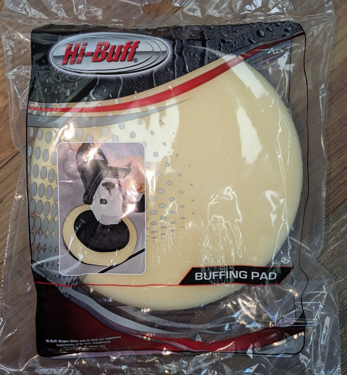 Hi Buff Buffing pad white