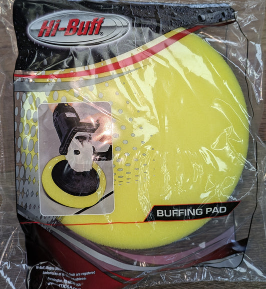 Hi Buff Buffing pad yellow