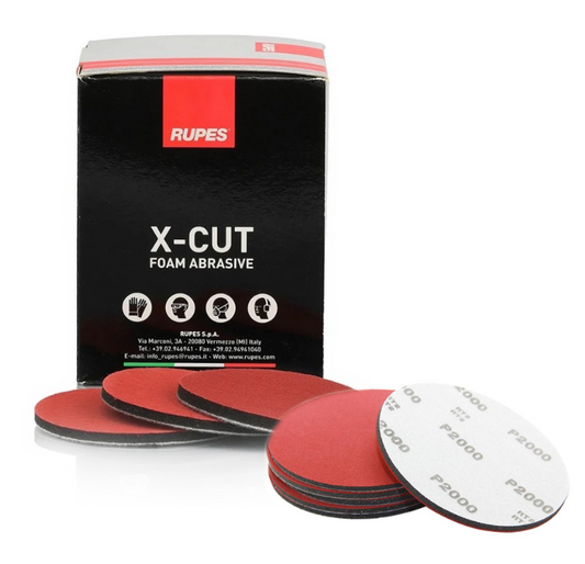 Rupes X-Cut Foam 6" P2000 20/Pack
