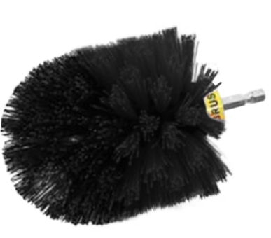 3.5" Dome Brush Black
