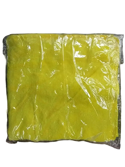 Edgeless Microfiber Towels 400gsm Yellow 12 Pack