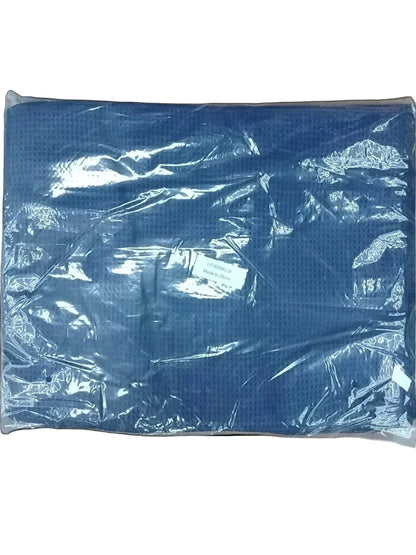 Soft Waffle Style Towels  - 15" x 25" - Dark Blue 12/Pack