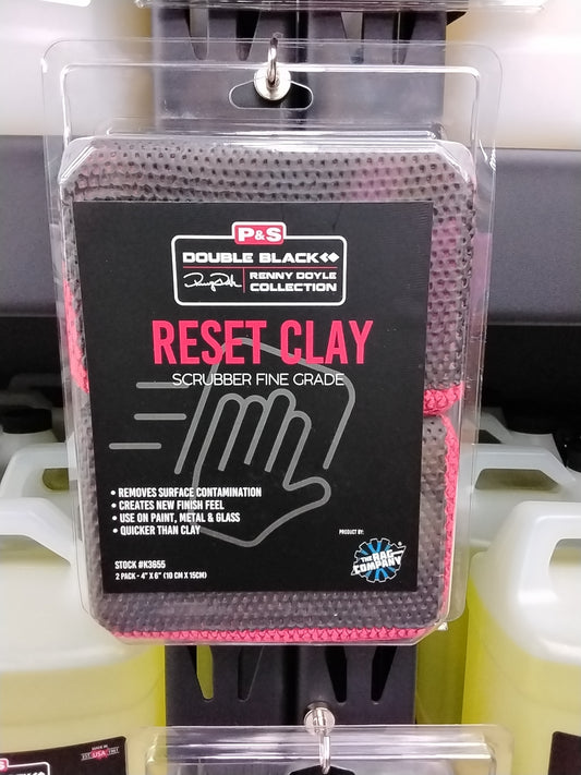 Reset Clay Scrubber Fine Grade - 2 pack