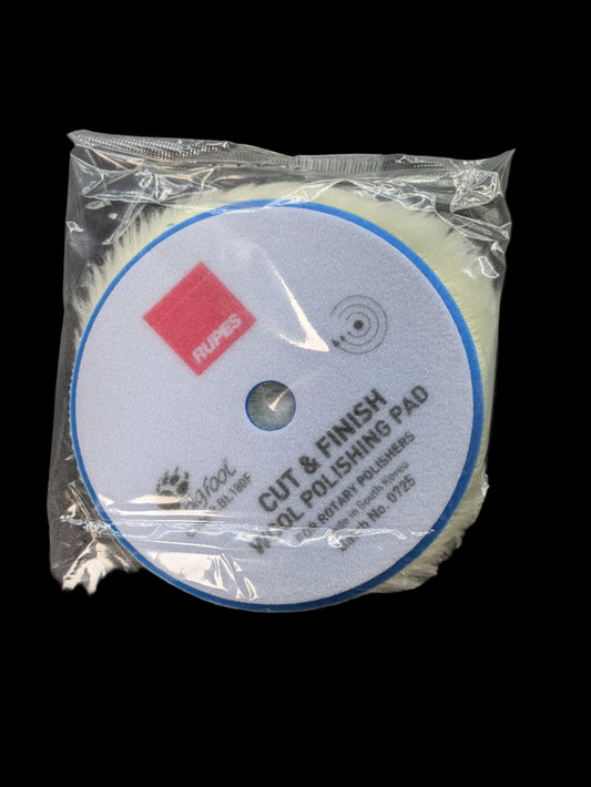 Cut & Finish Wool Polishing Pad 6 inch