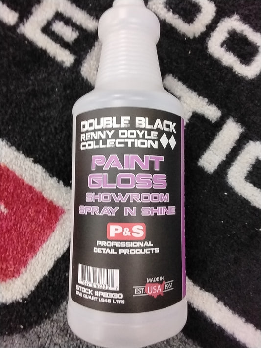 Paint Gloss Showroom Spray N Shine Spray Bottle 32oz