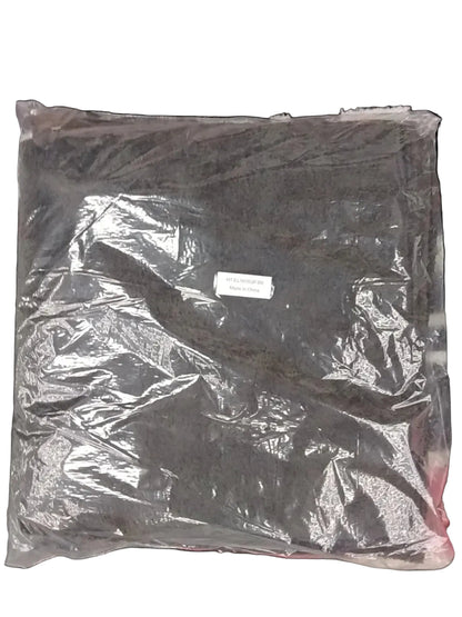 Edgeless Ultra Plush Towels 450gsm Black  - 16" x 16" - 12/bag