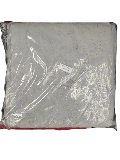 Edgeless Ultra Plush Towels 450gsm Gray  - 16" x 16" - 12/bag