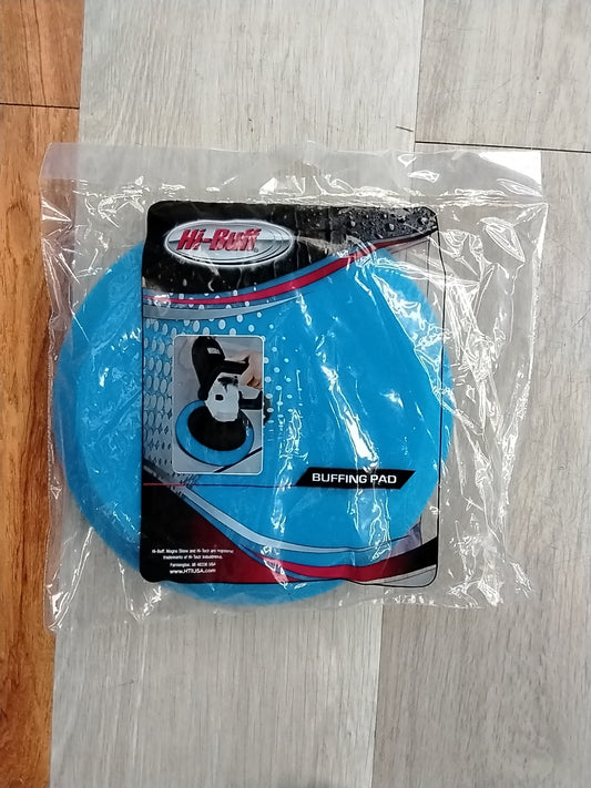 8" Buffing Pad Soft Polish Blue SLANT Foam